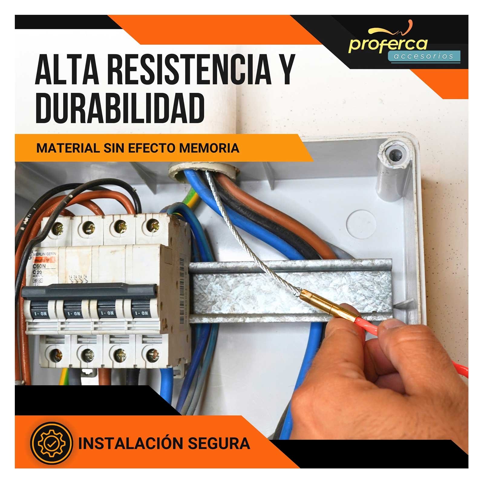 Kit Accesorios Guía Pasacables Profesional 4.5mm - Imagen 4