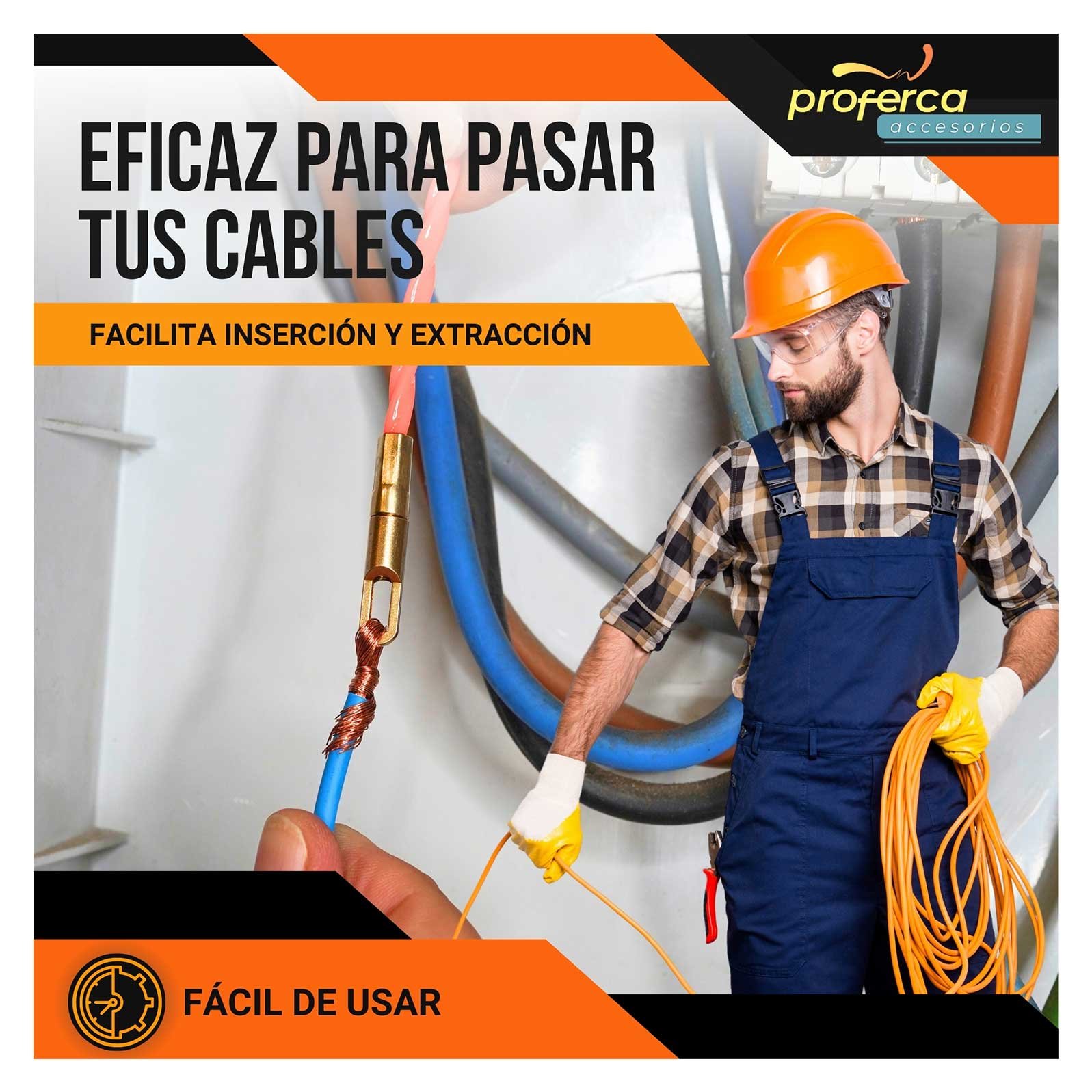 Kit Accesorios Guía Pasacables Profesional 4.5mm - Imagen 3