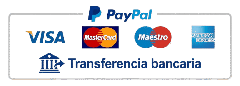 Logos Métodos de pago Proferca