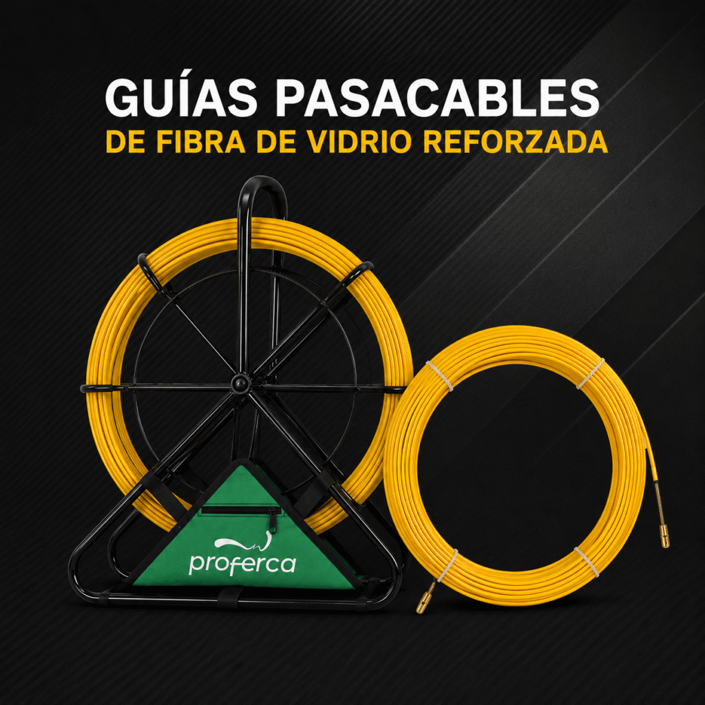 Guía pasacables fibra de vidrio